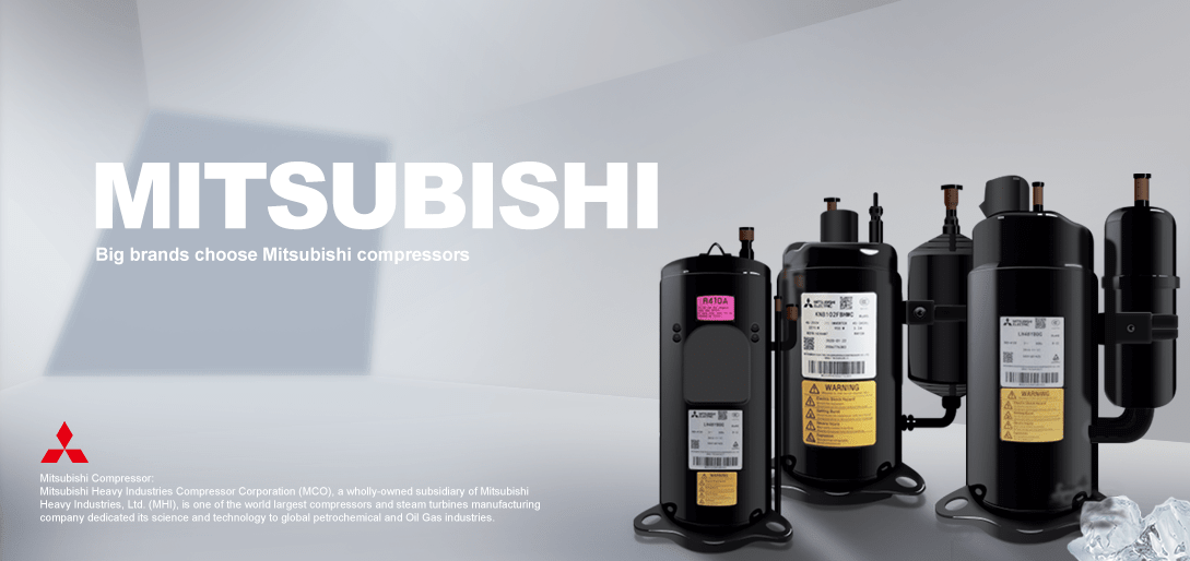 buy mitsubishi refrigeration compressor TH338VEEC, TST33VDGC, NN37YCAMT, RB233YABC, HNB78FC-YE on okmarts